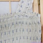 Madewell NEW  Lucie Smocked Tank Mini Dress in‎ Textural Clipdot, XL Photo 13