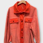 Free People We the Free Ruby Fleece Shirt Jacket Size Small Photo 6