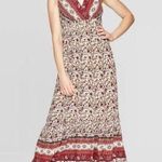 Knox Rose Maxi Dress XXL Sleeveless Floral Print Bohemian V Neck Summer Photo 0