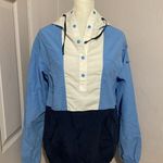 Columbia  PFG Blue Colorblock Snap Button Windbreaker Jacket S Photo 0