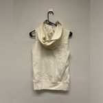 Burton  Snowboarding Cream Hooded Sleveless Vest with Pockets SZ XS Photo 5