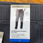 Mondetta Herringbone Straight Leg Pull on Pants Photo 6