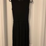 Tory Burch Eva Embellished A-Line Dress Black Size XS Photo 4