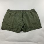 Old Navy Hunter Green Linen Blend Pull On Shorts XL Photo 3