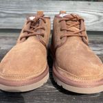 UGG  womens Neumel suede lace up ankle chukka boots chestnut 6 Photo 4
