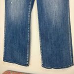 Risen NWT  Jeans High Rise Wide Leg Jeans Sz 3XL Distressed Medium Wash Photo 7