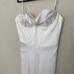 House Of CB  L D-DD‎ Myrna Ivory Corset Slip Dress white NWOT  $269 Photo 7