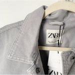 ZARA Oversized Denim Vest Photo 2