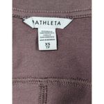 Athleta  Retroterry V-Neck Sweatshirt Tee Mauve Sleeveless Womens XS Photo 3