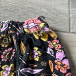 Free People  High Waist Floral Shorts - Black, Pink, Yellow Photo 2