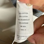 J.Crew Womens Sleeveless Blue Stripe Gray Back Peplum Waist C1930 Size Small Photo 4