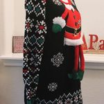 United States Sweaters Crewneck Holiday Sweater in Black/Red, Size L EXCELLENT Photo 3