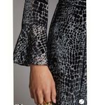 Anthropologie One-Shoulder Burnout Velvet Jumpsuit size S Photo 4