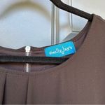 Women’s Mini black chiffon dress​ with ruffles sleeves size small Photo 10