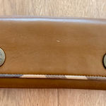 Burberry Authentic  Bifold Wallet Camel Smooth Leather Nova With Check Border Photo 0