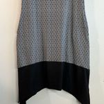 Cuddl Duds Dress Black & White Flexwear Rainbow Hem Lounge Wear Sz S GUC Photo 6