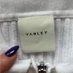 Varley  Napier Fitted Knit Polo medium workwear preppy coastal retro Photo 6