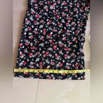 Torrid  Black and Floral Cropped Pant size 3 plus size pockets floral Photo 6