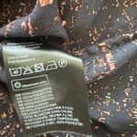 H&M  Speckled Top Short Sleeve Blouse Dressy Womens Shirt Size 12 Photo 2