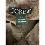 J.Crew  Brown Corduroy Wide Leg Pants Women Size 32 Cotton Lyocell Blend Photo 1