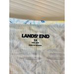 Lands' End Citrus Lemon Lime Women's 3X Ruffle Hem Wrap Sun Dress Swim Coverup Yellow Photo 10