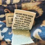 L.L.Bean Blue Paisley Corduroy Button Down Shirt Women’s XL Photo 9