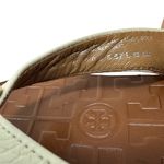 Tory Burch Thora Thong Sandals Flip Flops Patent Leather Ivory Gold Size US 8 Photo 13