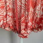 UGG Koolaburra‎ by  sz S Orange Tropical Floral Ruffle Hem Boho Shorts Photo 2