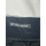 Talbots  Velvet Slim Ankle Pants SIDE ZIP Women's Festive Black Size 10P Photo 3