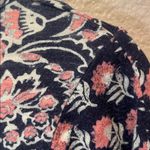 Lucky Brand Women’s Navy Blue Pink Floral Bohemian Boho Cotton Modal Top XS Photo 7