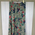 Jaclyn Smith Green/Floral Two Piece VintageTop and Skirt Set Small Photo 4