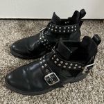 H&M Black Studs Shoes Size 6 Photo 0