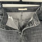 Levi's LEVI’S Wedgie Black Wash Button Fly High Rise Frayed Hem Skinny Jeans, Size 32 Photo 5