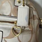 Coach champagne beige signature bag top handle J1260-F21713 Photo 11