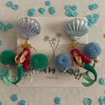 The little mermaid earrings Red Photo 1