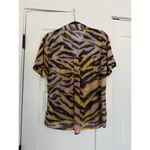Beach Bunny $89 New  Sienna Beach Shirt - Multi Stripe - Small Photo 2