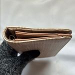 None Beige Wristlet Clutch EUC Photo 5