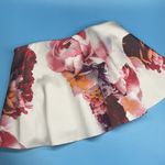 Keepsake the Label Multicolor Floral Off The Shoulder Strapless Swing Top Size S White Photo 0