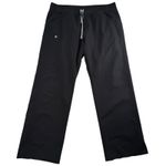 FIGS  XL Black Pants Kade Cargo Scrub Straight Leg Doctor Nurse Dentists Women’s Photo 1