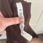 Lululemon athletica dance studio crop pants mid rise in espresso brown size 10 Photo 3
