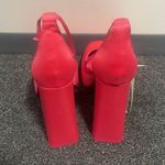 ZARA  Pink Chunky Heels Photo 3