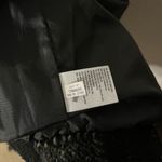 American Eagle Womens Black White Plaid Teddy Sherpa Full Zip Jacket sz XL Photo 9