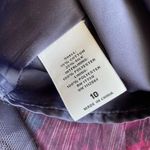 Lela Rose x Target Silk Purple Watercolor Floral Ballroom Hi-Lo Dress Size 10 Photo 9
