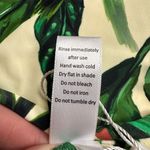 ANDIE NWT Waikiki Swim Cover Dress XS Ivory Palm Leaf Print Beachwear Vacation Photo 8