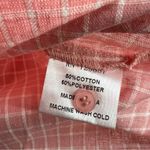 The shirt Rochelle Behrens smocked long sleeve shirt tuckernuck check pink XS Photo 3