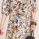Anthropologie Faithful the Brand x Chloe Midi Dress long sleeve deep VNeck cut 6 Photo 0