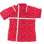 Victoria's Secret Y2K Victoria’s Secret whimsical coquette red flannel star festive pajamas XS Photo 3