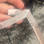 Victoria's Secret ✨Victoria Secret VERY SEXY Wicked Unlined Rose Lace Black Sz XL Apron✨ Photo 11