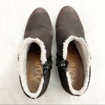Sam Edelman Brown Leather Ankle Booties Photo 3