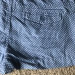 American Rag Blue White Polka Dot Short Shorts Size 13 Photo 4